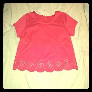 Pink Forever 21 Blouse