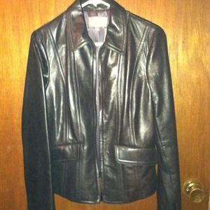 AnnTaylor Leather Jacket /pocketbook Bundle Susan