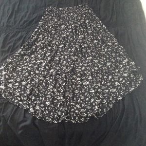 Lauren Conrad Maxi Skirt Floral