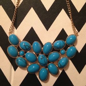 Turquoise Statement Necklace