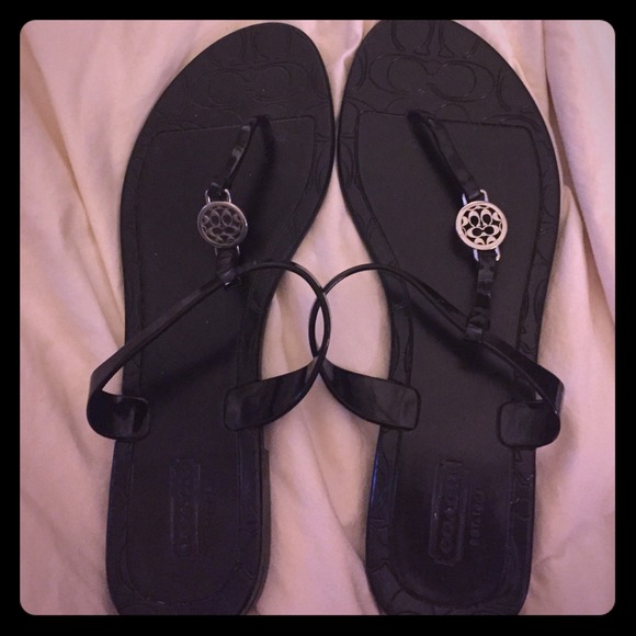 Coach Sandals - black size 8.5-9