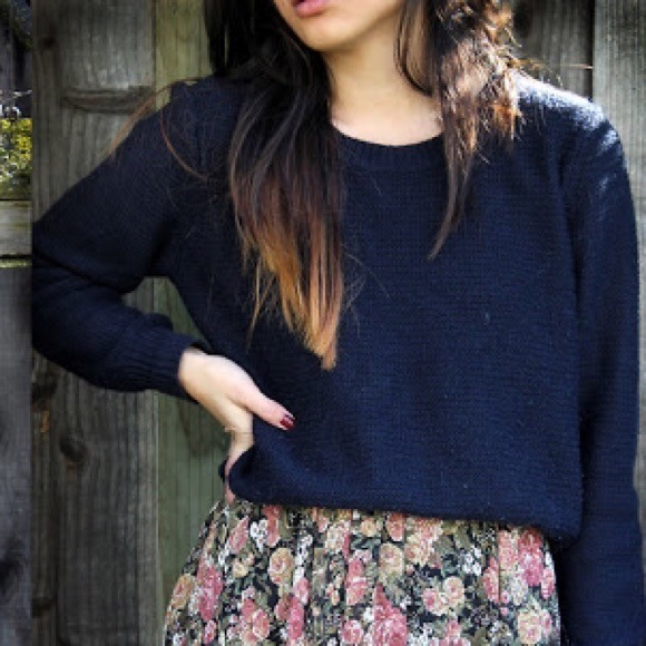 Brandy Melville Blue Sweater