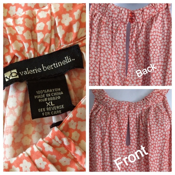 Valerie Bertinelli sleeveless keyhole top - Picture 3 of 3