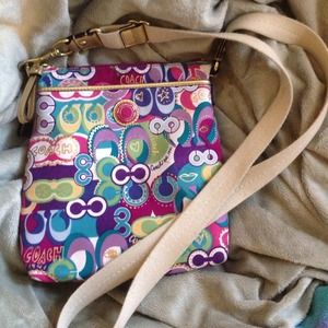 Coach Poppy cross body handbag