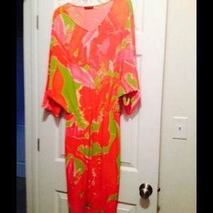 Josie Natori Blouson Dress