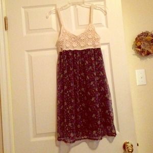 Delia's floral dress