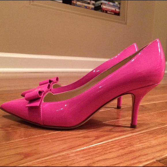 kate spade pink heels