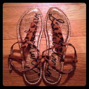 Sam Edelman Leopard Print GiGi Sandals