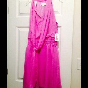 Berry colored Jessica Simpson dress