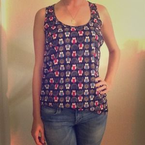 Forever 21 owl tank