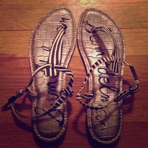 Sam Edelman Zebra Print GiGi Sandals