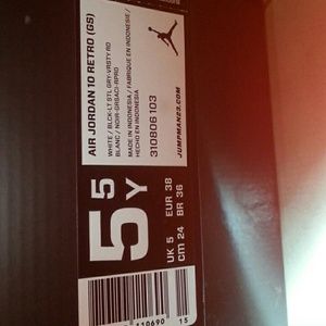 Air Jordan 10 retro (GS)