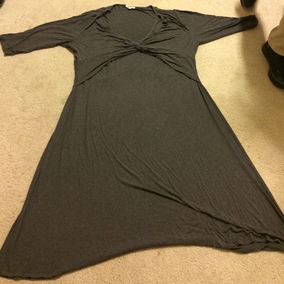 Fabulous gray dress!