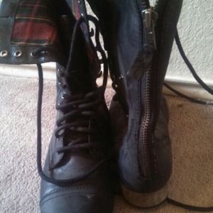 Black Combat Boots