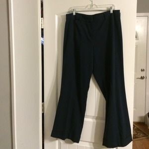 Navy dress pants from Lane Bryant.