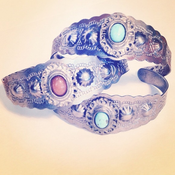 Silver Tribal Bracelet