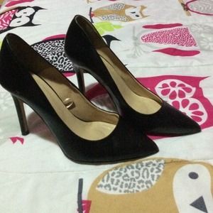 Black- Zara pencil heels