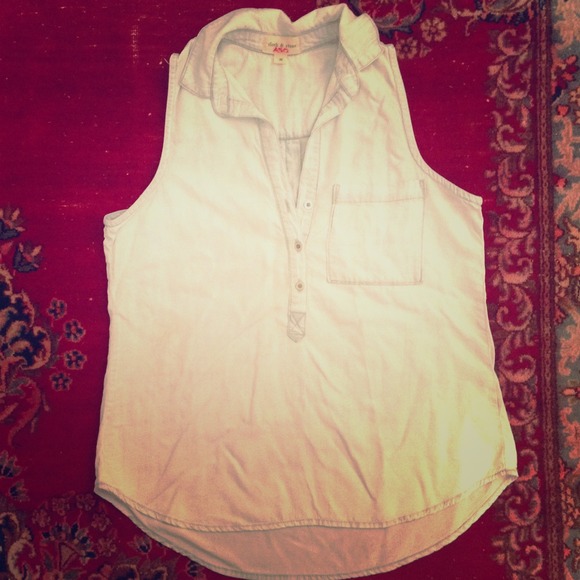Cloth & Stone denim tank top