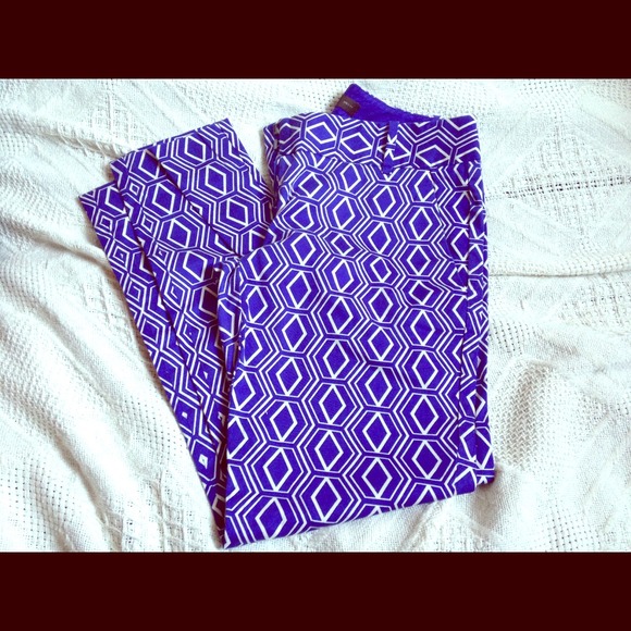 Printed ankle pants by #TheLimited