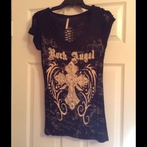 Cute Rock angel shirt