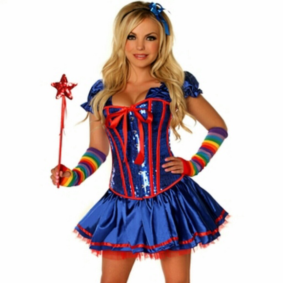 Rainbow Girl Costume