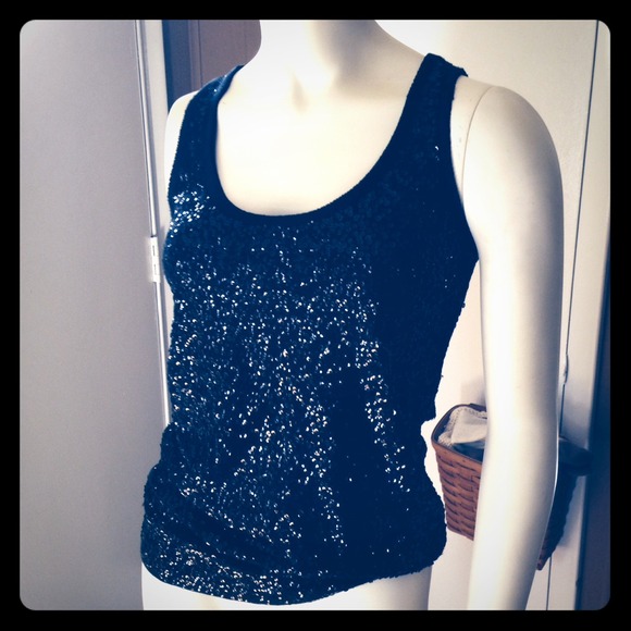 Jcrew sequin tank