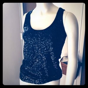 Jcrew sequin tank