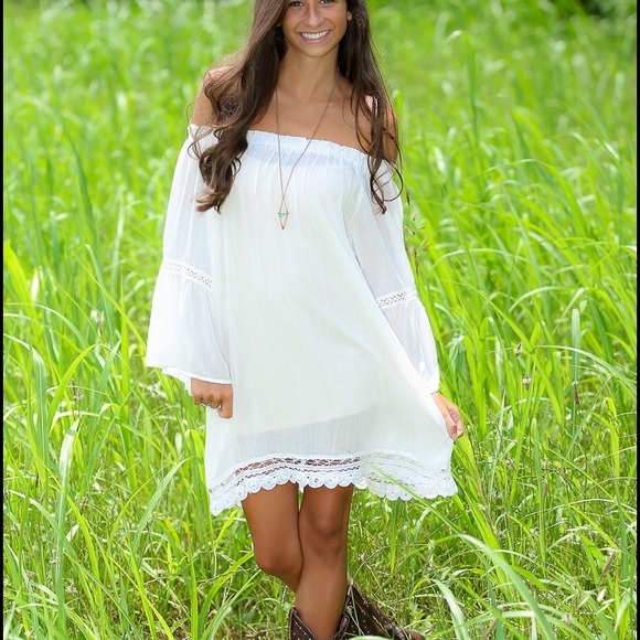 ISO this ivory off the shoulder dress