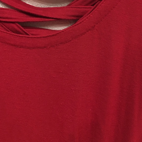 FINAL $ Red dress with pockets - Picture 2 of 3