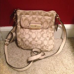 Authentic Coach cross body bag