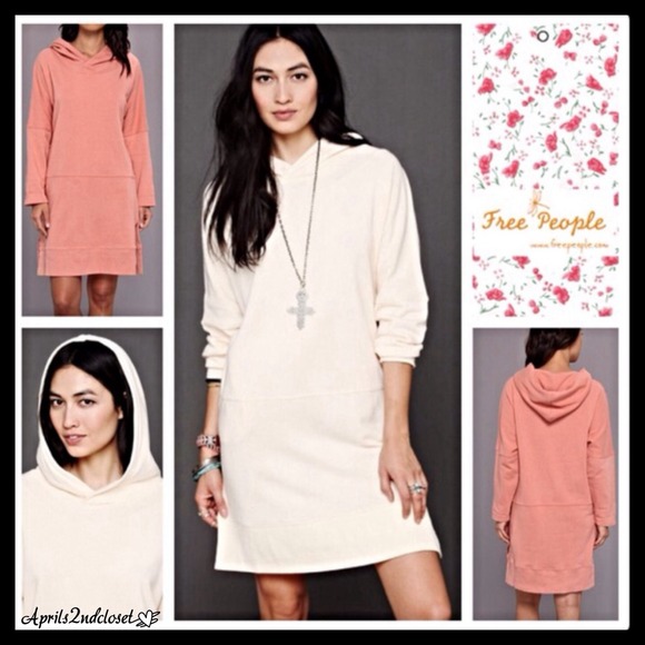 Free People Tops - 🎈SALE🎈FREE PEOPLE SIZE HOODED TUNIC DRESS