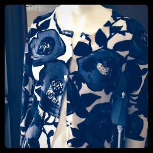 Jcrew floral cardigan