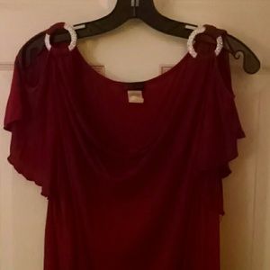 Maroon Blouse