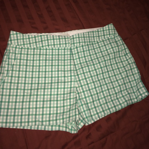 Plaid shorts