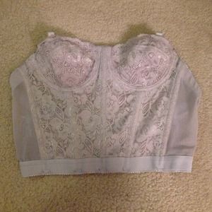 Nasty gal Lase bustier/ crop top