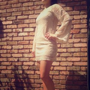 Audrey 3+1 lace dress