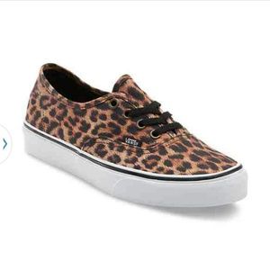 Vans Leopard Authentic (Black/Brown)