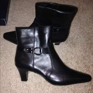 Anne Klein AK Greta Ankle Boots, $90.