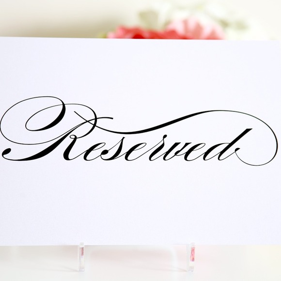 RESERVED FOR @KDOMENICO