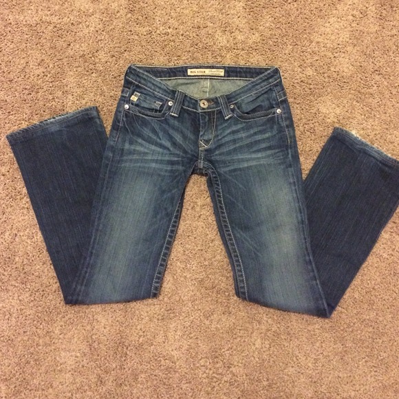 ⭐️Big Star Sweet Boot Ultra low rise jeans ⭐️