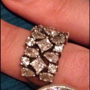 For Kim -  Silpada Sterling Silver CZ ring