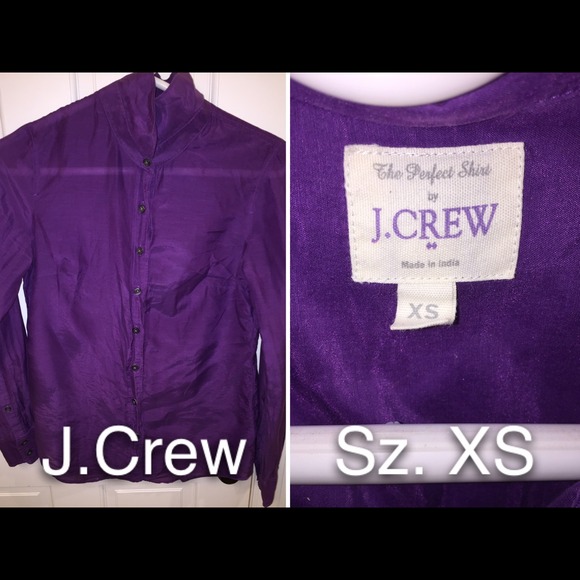 J. Crew shear button down