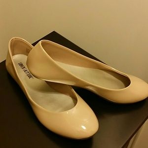 Nude colored flats