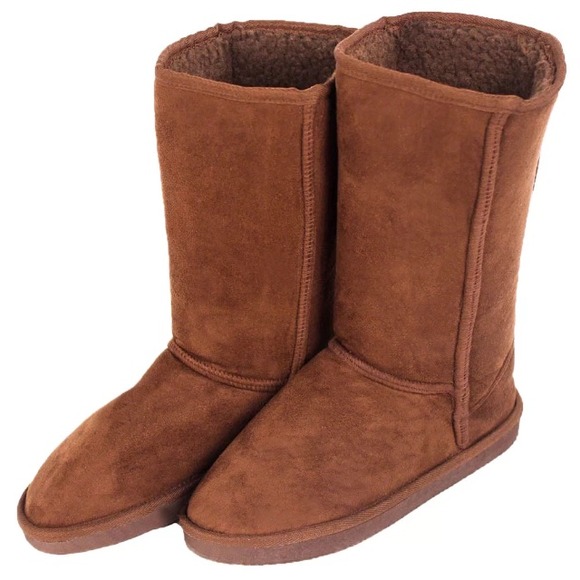 Sheepskin mid calf tall classic winter warm boots - Picture 3 of 4