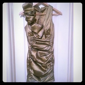 Gold Jessica McClintock
Dress