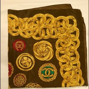 Chanel-inspired scarf