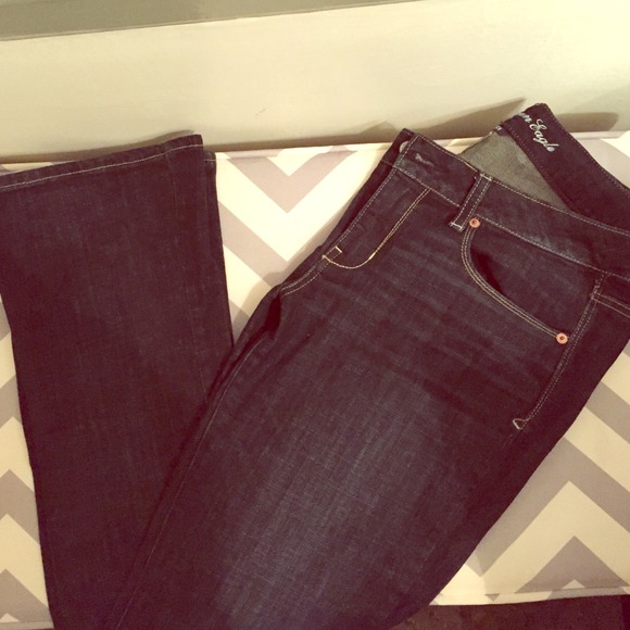 AEO dark blue jeans - skinny kick