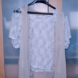 White Lace Top