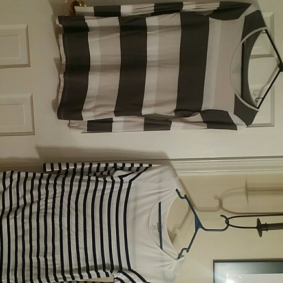 2 very nice,  barely worn long sleeve shirts