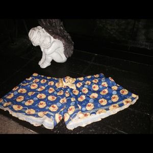 Shortie short pajama bottoms